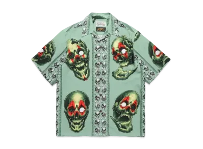 WACKO MARIA PARADISE TOKYO Summer Festival 56 Tattoo Studio Hawaiian Shirt "Mint"