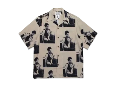 WACKO MARIA PARADISE TOKYO Summer Festival Chet Baker Hawaiian Shirt "Light Brown"