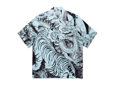 WACKO MARIA PARADISE TOKYO Summer Festival TIM LEHI Hawaiian Shirt "Mint"