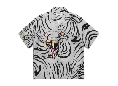 WACKO MARIA TIM LEHI Hawaiian Shirt "Gray"