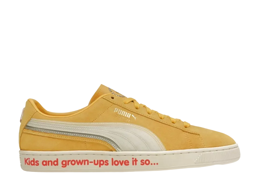 ハリボー × プーマ スウェード トリプレックス "イエロー"