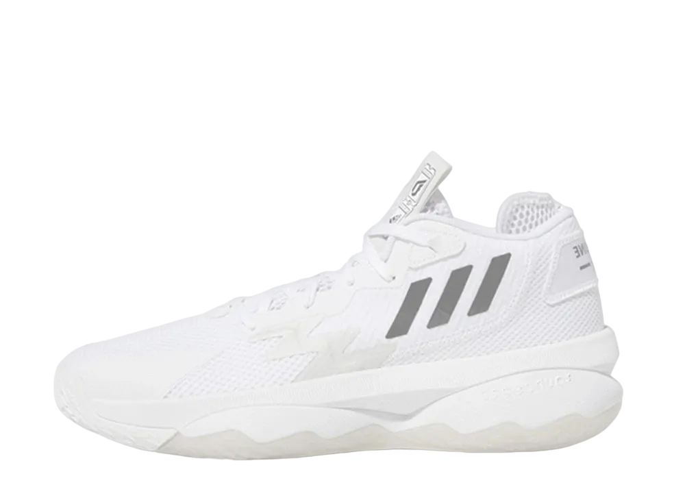 adidas Dame 8 "Footwear White/Core Black/Gray One"
