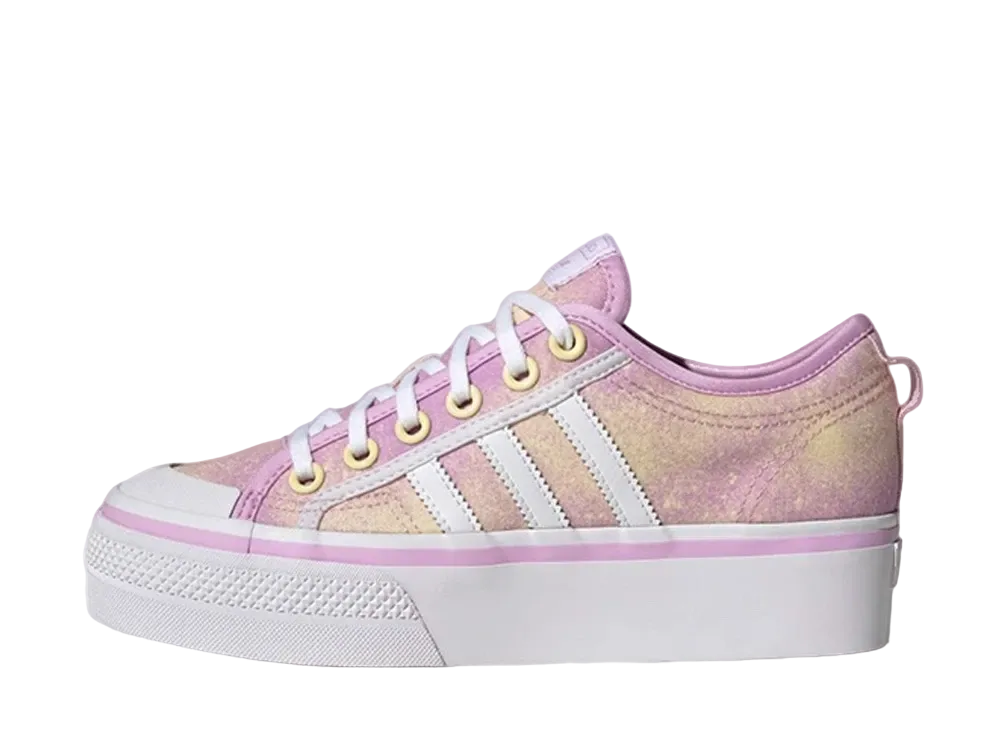 adidas Nizza Platform "Bliss Lilac/Footwear White/Almost Yellow"