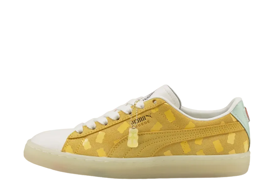 ハリボー × プーマ ウィメンズ スウェード ミックス "イエロー"