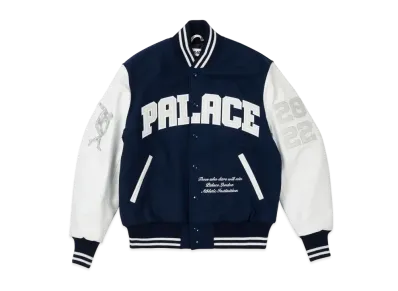 PALACE GREEK VARSITY JACKET "Blue"