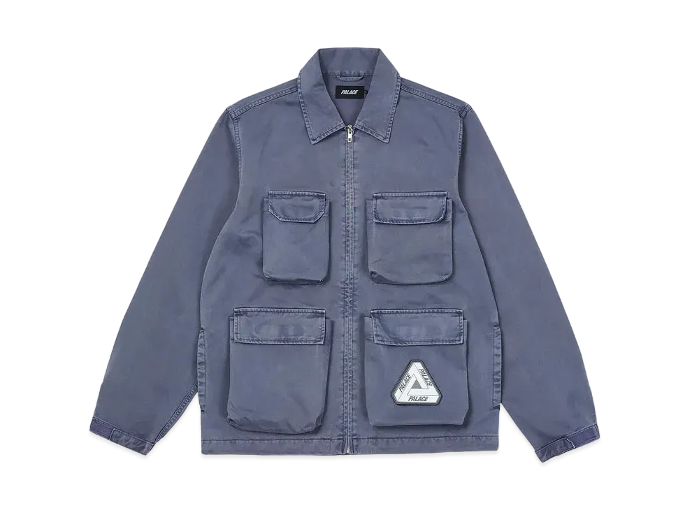 PALACE GARMENT DYED JACKET "Grey"