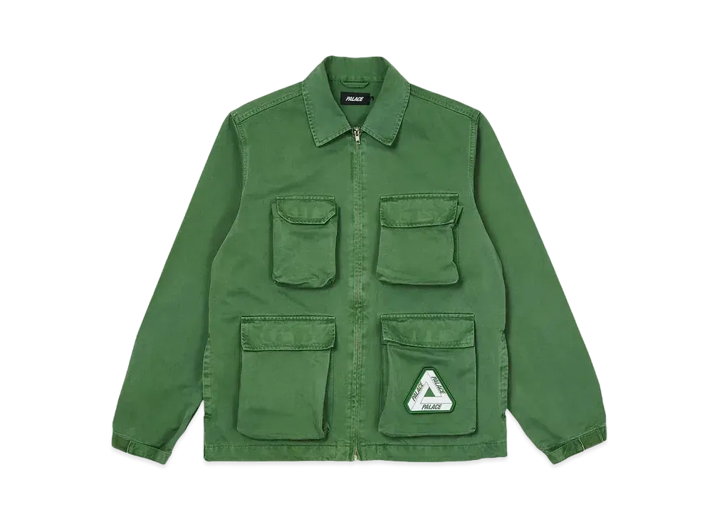 PALACE GARMENT DYED JACKET "Olive"