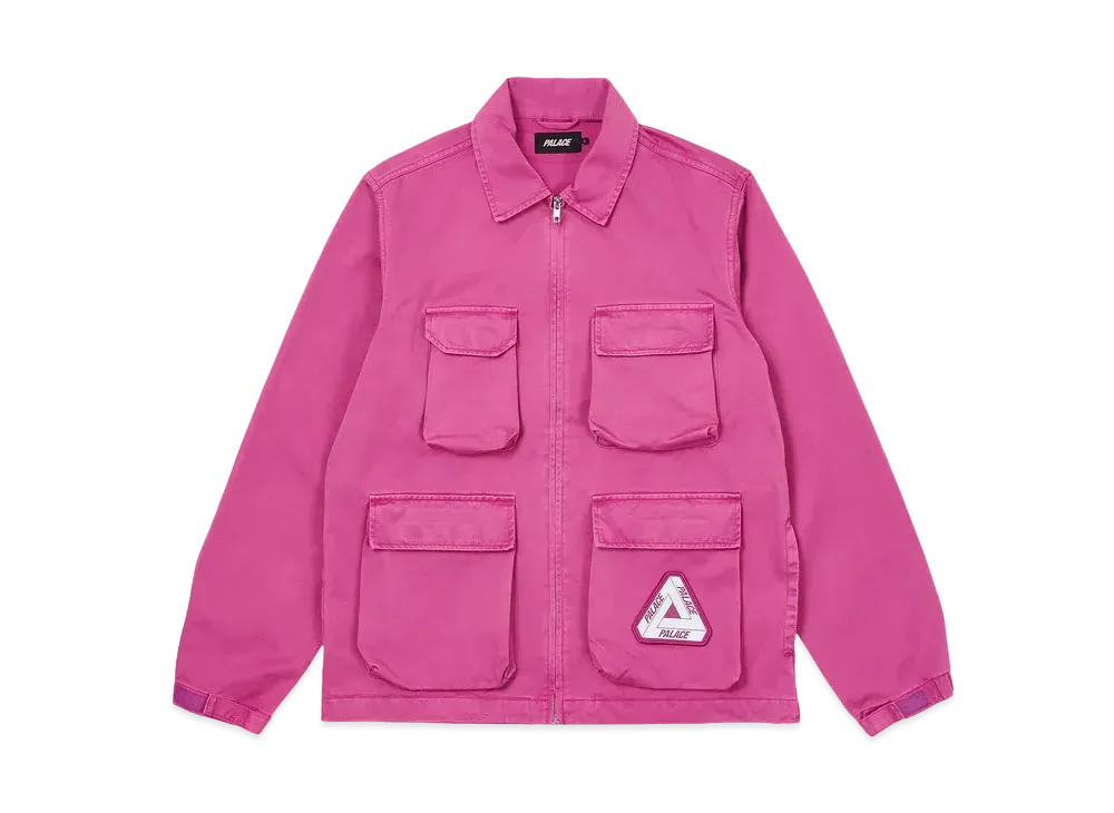 PALACE GARMENT DYED JACKET "Pink"