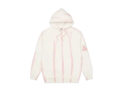PALACE ZEBRA TIE DYE HOOD "Pink"