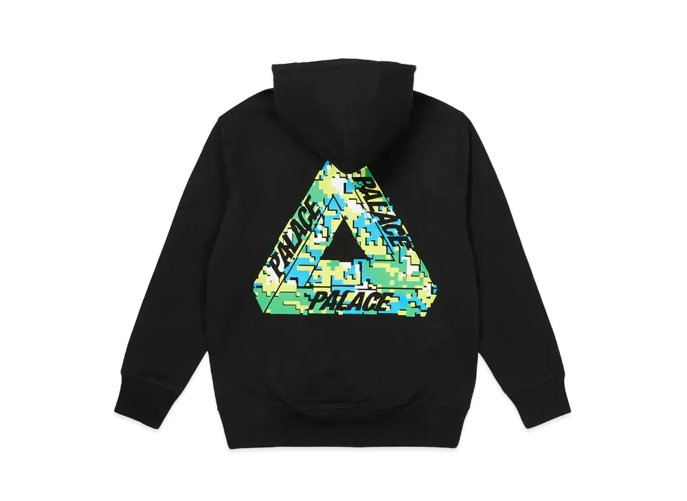 PALACE TRI-DIGI HOOD "Black"