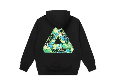 PALACE TRI-DIGI HOOD "Black"