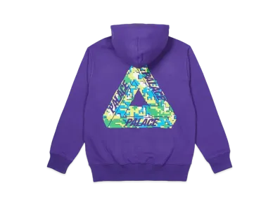 PALACE TRI-DIGI HOOD "Purple"