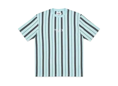 PALACE VERTICAL STRIPE T-SHIRT "Light Blue"