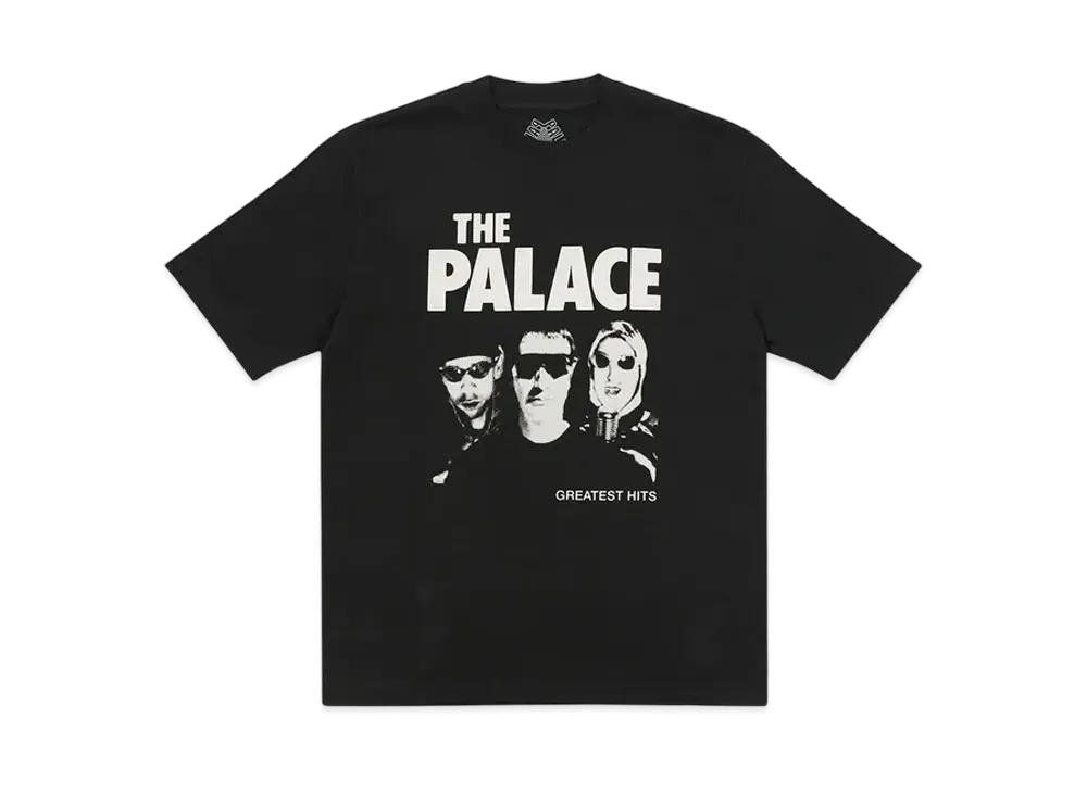 PALACE GREATEST HITS T-SHIRT "Black"