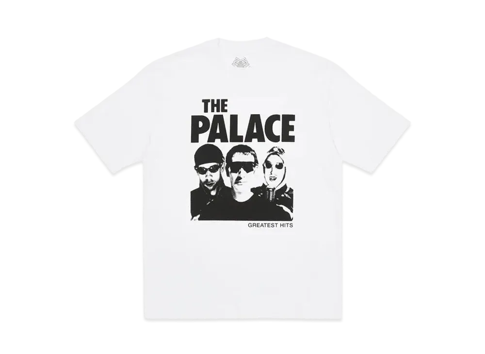 PALACE GREATEST HITS T-SHIRT "White"