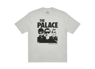 PALACE GREATEST HITS T-SHIRT "Grey Marl"