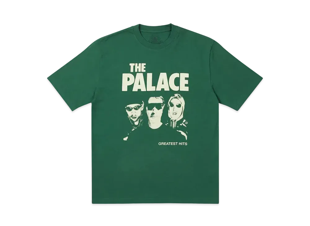 PALACE GREATEST HITS T-SHIRT "Green"