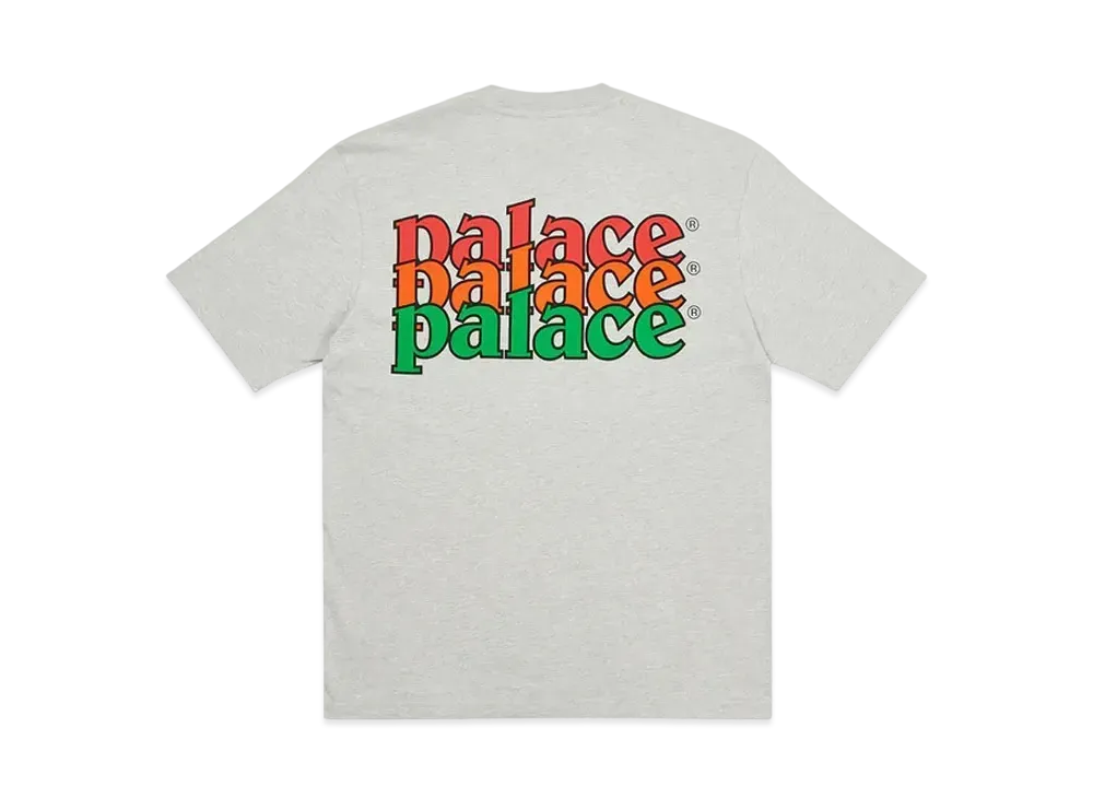 PALACE QUALITY T-SHIRT "Grey Marl"
