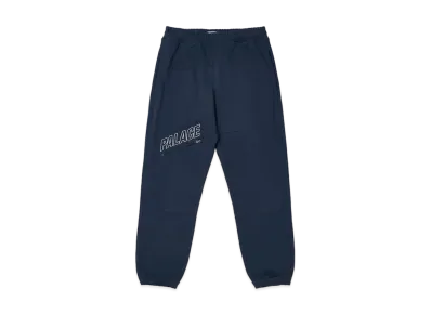 PALACE SLANT ZIP JOGGERS "Blue"
