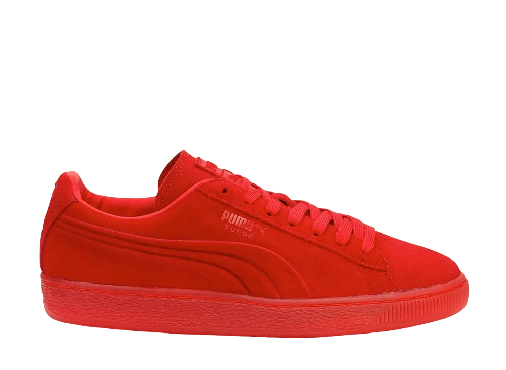 Puma Suede Emboss "Iced Red"