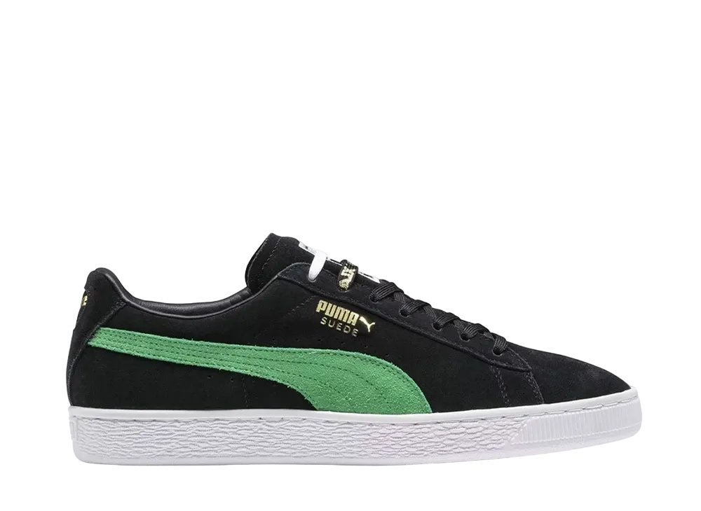 XLARGE × Puma Suede "Puma Black/Kelly Green"