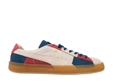 Puma Suede Crepe Patch Peyote "Blue Red"