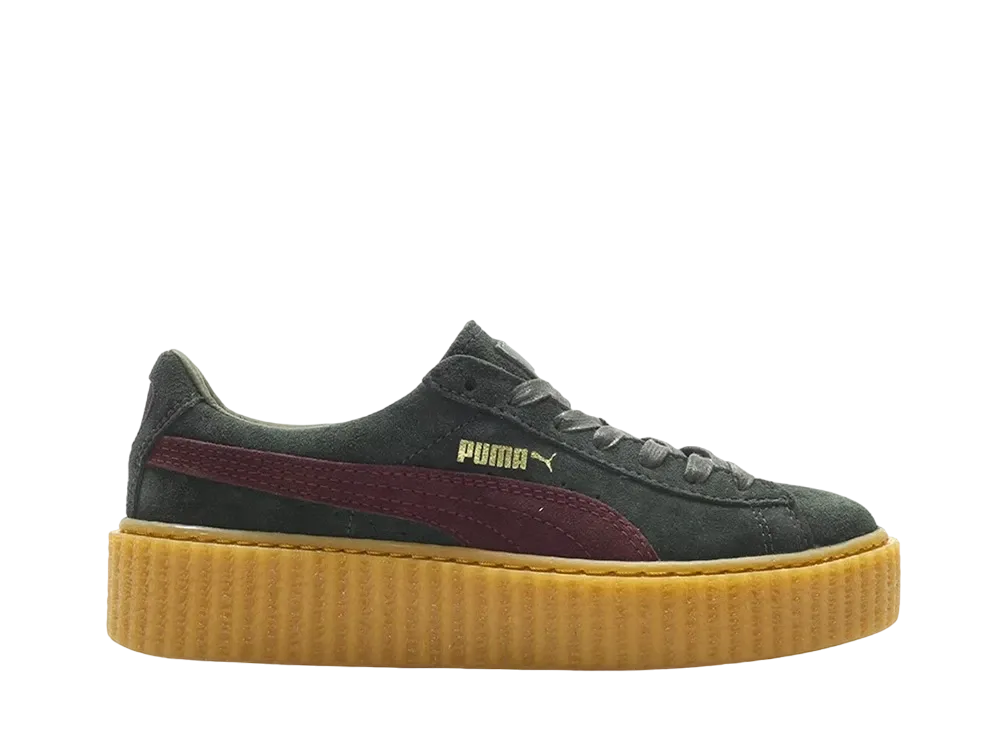 Rihanna × Puma Women's Creepers Fenty Suede "Green"