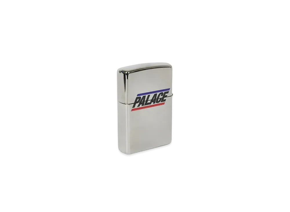 PALACE BASICALLY A ZIPPO LIGHTER HIGH POLISH "Chrome"