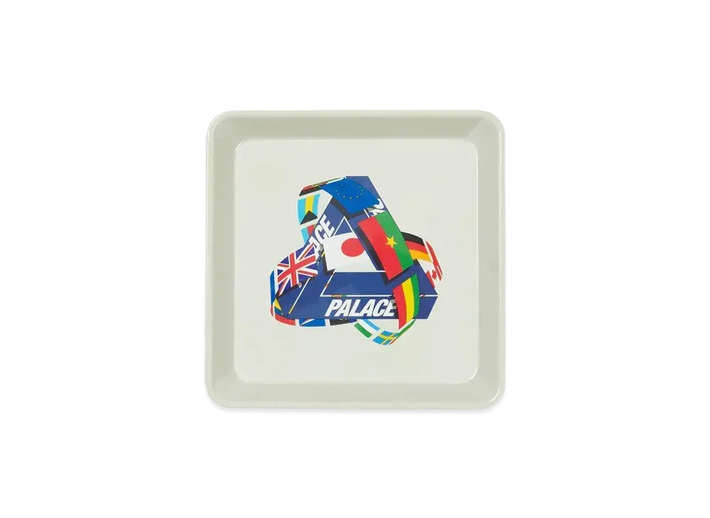 PALACE TRI-FLAG TRAY "Grey"