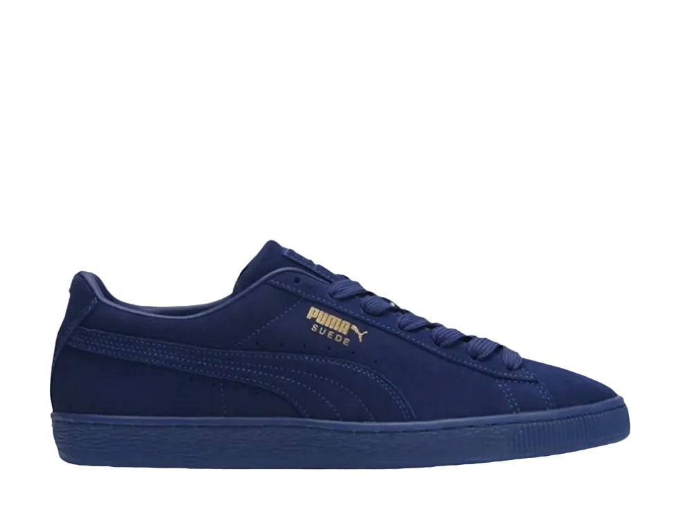 Puma Suede Classic Mono "Elektro Blue/Gold"