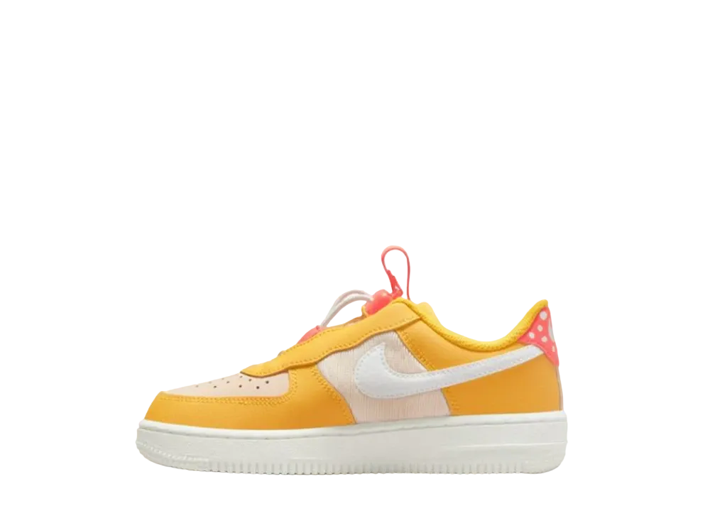 Nike PS Air Force 1 Low Toggle SE "Yellow Ocher/Summit White"