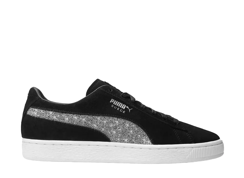 Swarovski × Puma Suede Classic "Black/Silver"