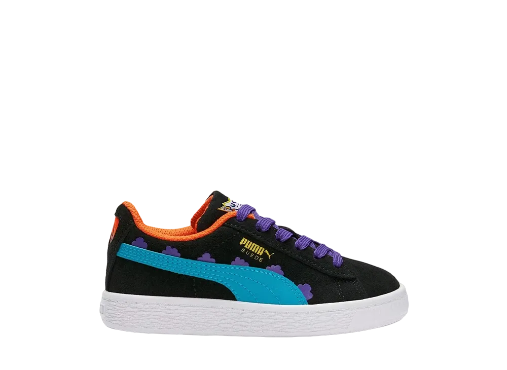 プーマ PS スウェード ラグラッツ "ブラック"(キッズ)