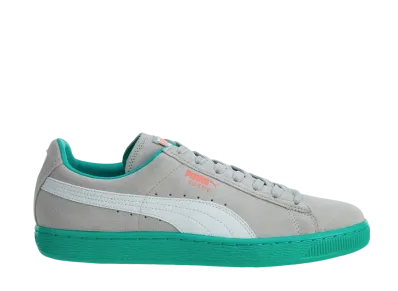 Puma Suede Classic + Lfs "Grey Violet-White-Fluo Teal"