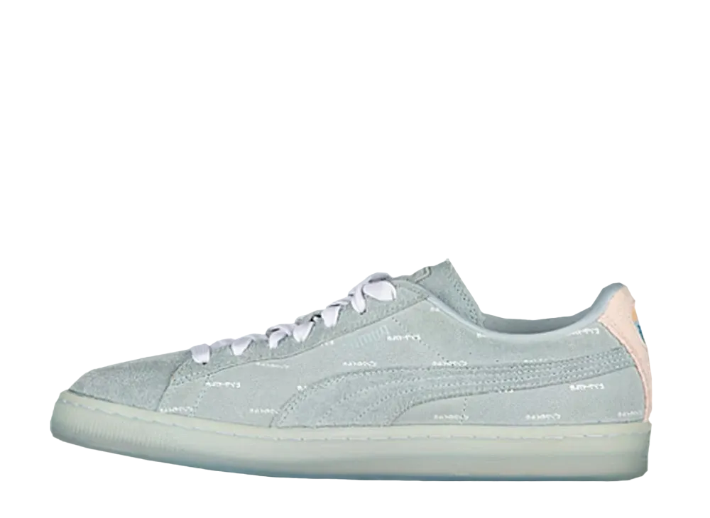 プーマ スウェード "ピンク ドルフィン ブルー"