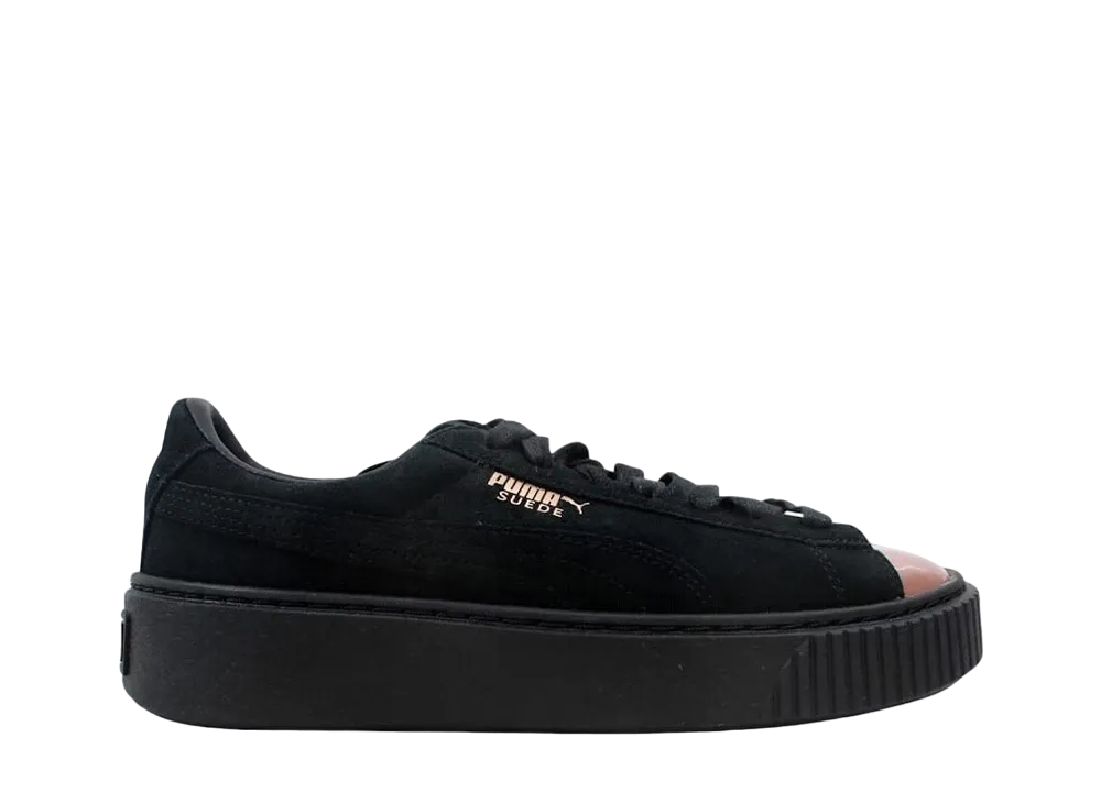 プーマ ウィメンズ スウェード プラットフォーム "ローズ ゴールド"