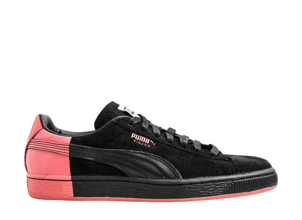 ステープル × プーマ スウェード ピジョン "ブラック/ピーチ"