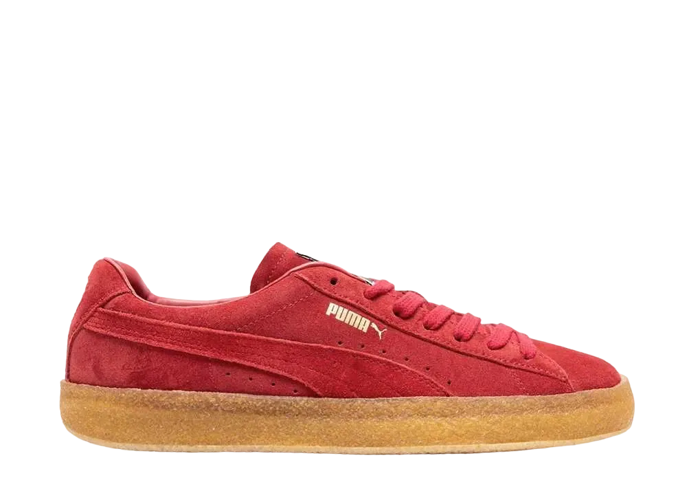 プーマ スウェード クレープ "インテンス レッド"