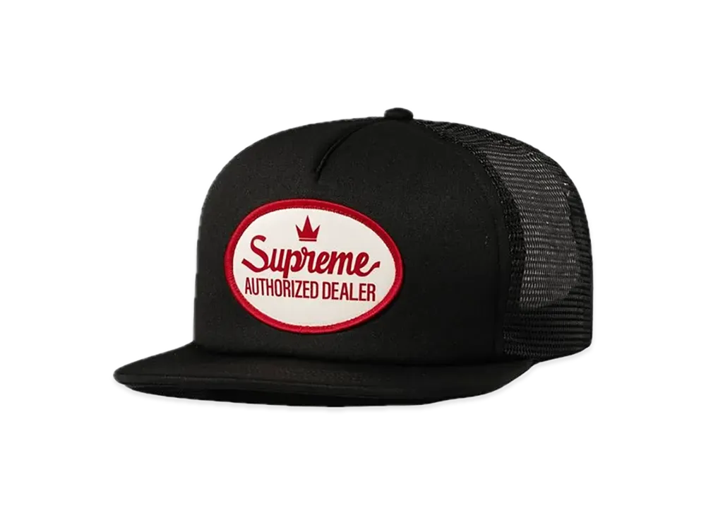 Supreme Authorized Mesh Back 5-Panel "Black" (21FW)