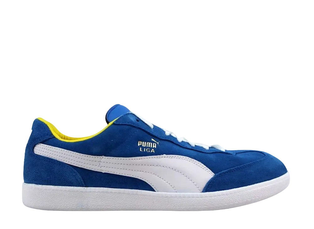 Puma Liga Suede French "Blue/White-Vibrant Yellow"