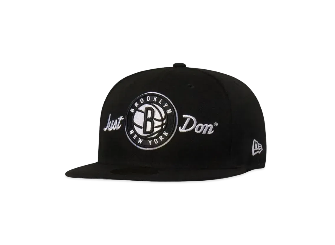 NEW ERA 59FIFTY Just Don x NBA Brooklyn Nets "Black"