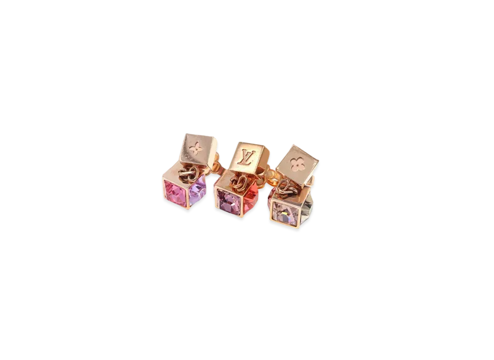 Louis Vuitton Gamble Earrings "Gold"