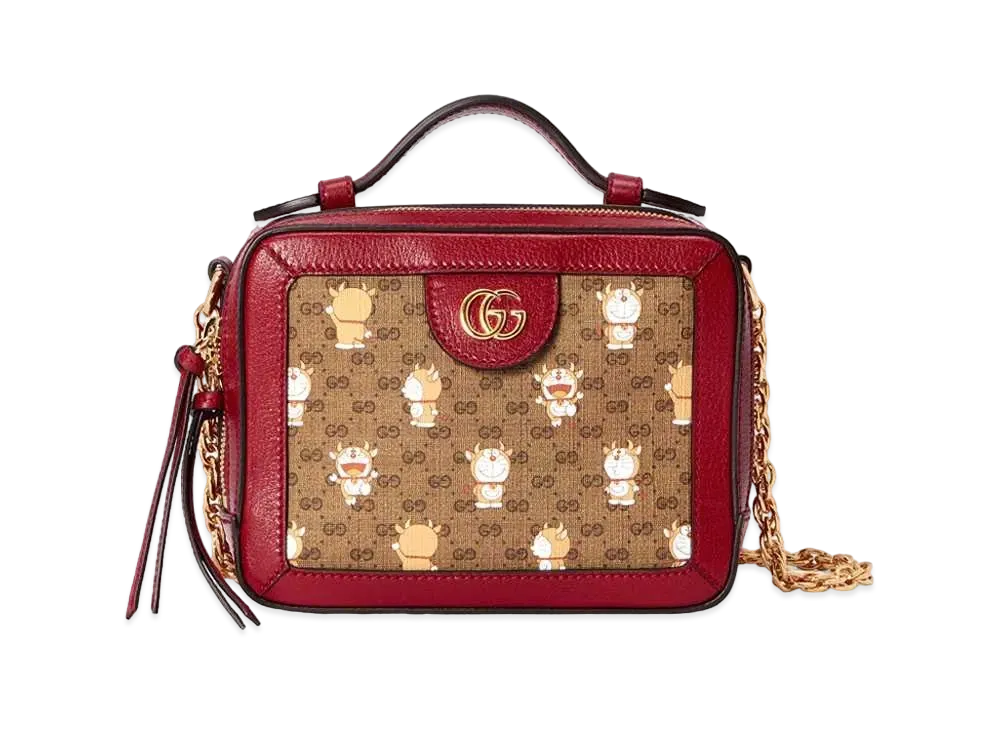 グッチ x ドラえもん 牛ドラ GGスプリーム ショルダーバッグ 655596 2TVAG 9795