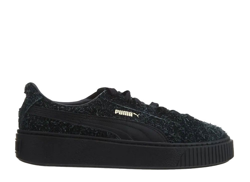 プーマ スウェード プララットフォーム エレメンタル "ブラック"