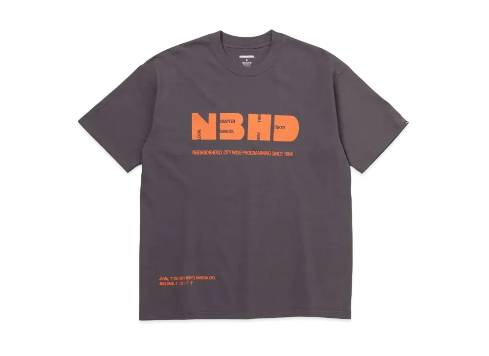 NEIGHBORHOOD FW-1 / C-TEE . SS "Gray"