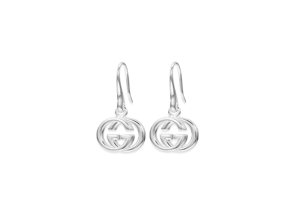 GUCCI GG Earrings "Silver"