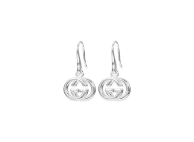 GUCCI GG Earrings "Silver"