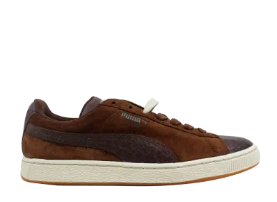 Puma Suede Classic + Herringbone "Cappuccino Brown"