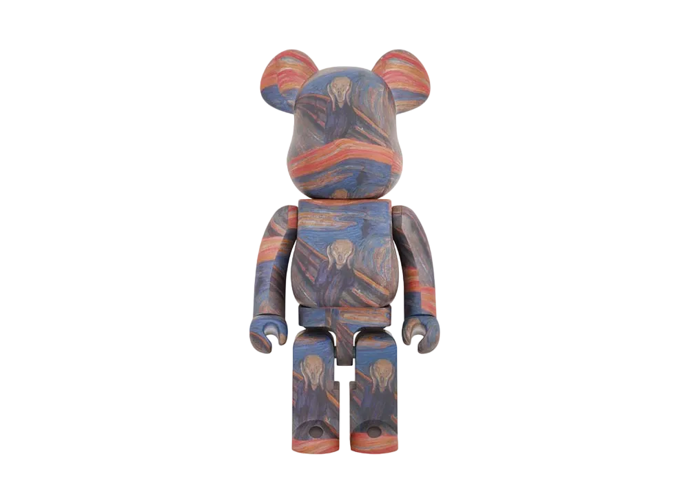 Bearbrick Edvard Munch ”Scream” 1000%
