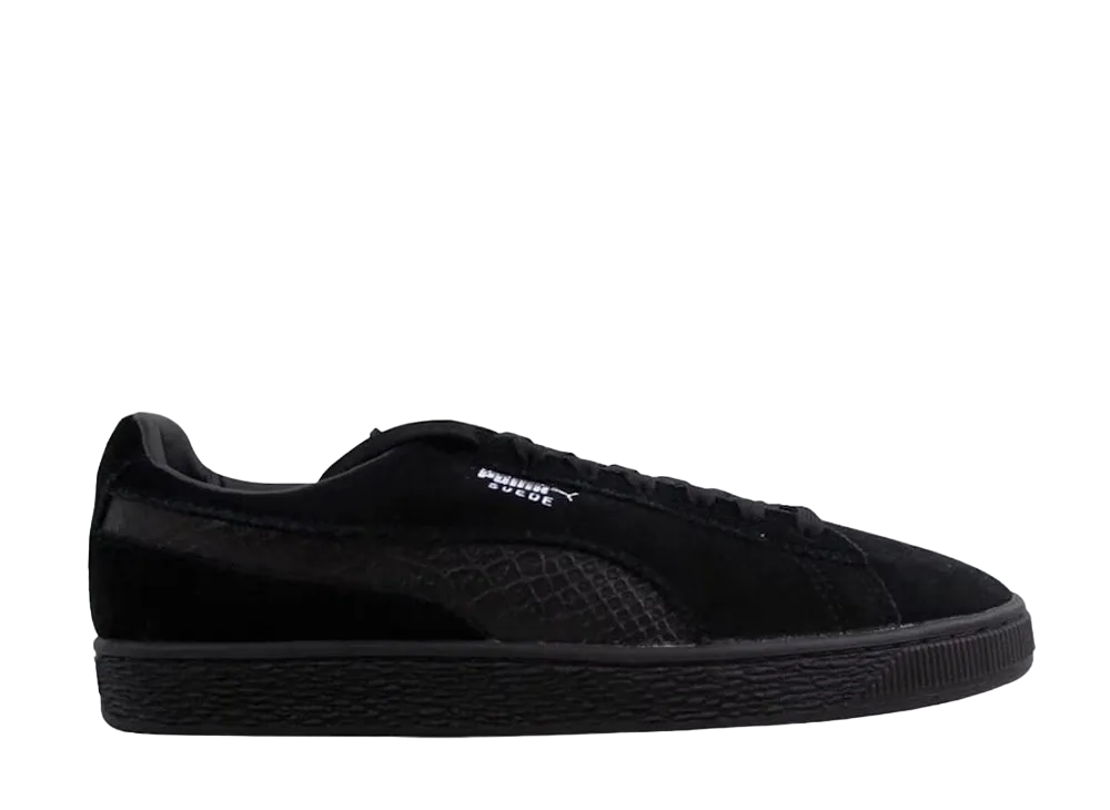 プーマ スウェード クラシック モノ レプタイル "プーマ ブラック"